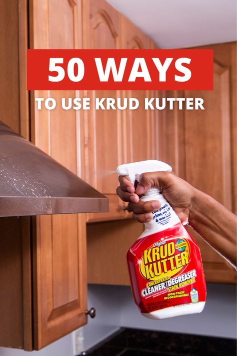 Read about the many ways you can use Krud Kutter - from cleaning your fridge to removing crayons off your beautifully painted walls! Krud Kutter Uses Cleaning Tips, Get Stickers Off, Krud Kutter, Cleaning Cabinets, Paint Prep, Move Out Cleaning, Best Cleaner, Modern Desert, Counting On