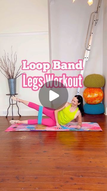 Lisa Kaye Pilates on Instagram: "TONING TUESDAY! 🌟💪  LOOP BAND LEGS! ✨🦵  Each Tuesday I feature some of my favourite toning exercises using a variety of props 💫  This set of 5 exercises uses a medium/strong loop band to tone & strengthen the hip muscles  There’s a bit of work for the abductors, adductors, glutes, hip rotators & flexors in different working positions plus some great core work  Try performing 10-12 of each exercise for 1-3 sets and you will feel the effect the next day 🔥  Save to try later, feel free to share, and do let me know what you think 👍👍  💥💥JOIN ME ON DEMAND 💥💥 If you like my posts but want more fully guided workouts with verbal cues, exercise modifications & lots of tips for success come & join me at Lisa KAYE Pilates On Demand!   💥 Comment “LOOP” below Loop Band Exercises, Toning Exercises, Band Exercises, Core Work, Hip Muscles, Tips For Success, Loop Bands, Toning Workouts, Band Workout