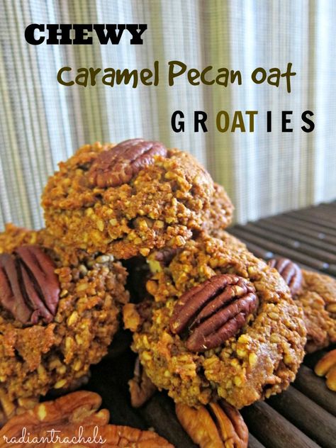 Banana Nut Cookies, Groats Recipe, Iced Gingerbread, Chewy Caramel, Oat Groats, Caramel Pecan, Baked Oats, Gluten Free Oats, Oatmeal Recipes