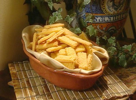 Zesty Cheese Straws #justapinchrecipes Cheese Straws Recipe, Treat Making, Trisha Yearwood Recipes, Fall Goodies, Paula Deen Recipes, Cheese Straws, Brownie Desserts, Christmas Foods, Southern Food