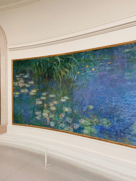 Art Museum Paris, Monet Exhibition, Water Lilies Painting, Claude Monet Paintings, Claude Monet Art, Monet Water Lilies, Monet Art, Water Lilly, Monet Paintings