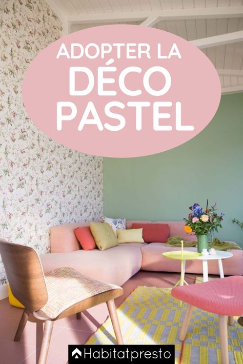 Déco pastel : 5 idées tendances et douces à adopter #decococooning #couleurdoucesalon #couleurdoucechambre #decopastel #decopastelsalon #decopastelchambre #decopastelmaison #pastelinterior #peinturepastel #peinturepastelmur #decorationpastel #tendancepastel #interieurpastel #peindremeublepastel #meublepastel #meublepastelvintage #chambrepastel #chambrepastelcocooning #canapepastel #sejourcouleurpastel #ideedecopastel Deco Pastel, Bleu Pastel, New Homes, Kids Rugs, Pastel, Home Decor, Home Décor