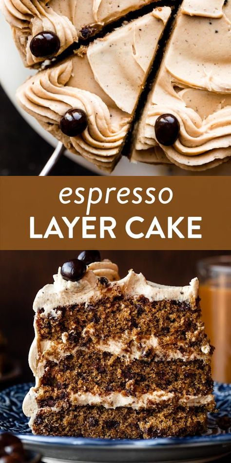 Espresso Chocolate Chip Cake, Caramel Espresso Cake, Coffee Infused Cake, Dark Chocolate Espresso Cake, Creamy Latte Cake, Chocolate Cake With Coffee Frosting, Coffee Cake Decoration Birthdays, Espresso Martini Cake, Moist Cake Recipes Homemade