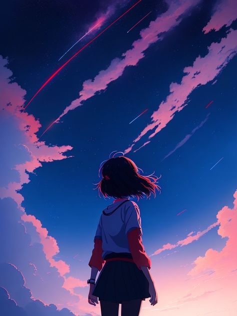 Sky Reference, Illustration Stars, Clouds Illustration, Looking At The Sky, Space Anime, Space Sky, Magical Sky, Space Drawings, Graffiti Style Art