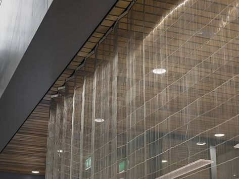 Stainless Steel Metal Mesh Curtain – Durable & Beautiful for Your Design Mesh Curtain, Curtain Wire, Metal Facade, Steel Curtain, Metal Gates, Expanded Metal, Metal Curtain, Metal Screen, Mesh Screen