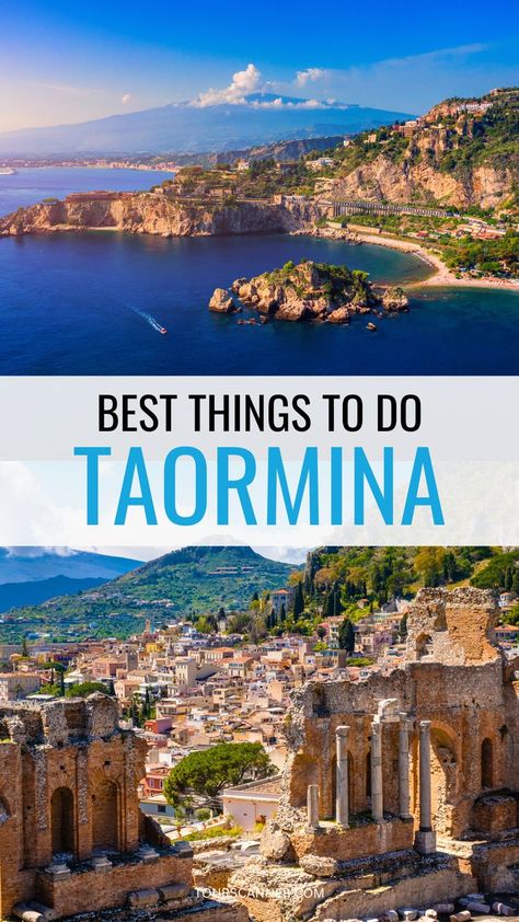 Uncover the beauty of Taormina with our guide to the best activities and attractions! 🏰 From exploring ancient ruins to indulging in delicious Sicilian cuisine, there's no shortage of unforgettable experiences in this charming Sicilian town. Ready to plan your Taormina adventure? Dive into our blog article on "Things to Do in Taormina" for insider tips and recommendations! 🇮🇹✨ #Taormina #Italy #TravelGuide #ExploreTaormina #Sicily Taormina Italy, Night At The Opera, Taormina Sicily, Things To Do In Italy, Italian Life, Unusual Things, Romantic Getaway, Sicily Italy, Food Tasting