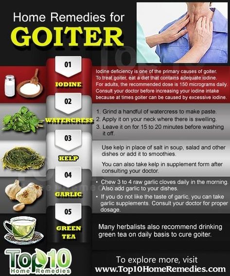 A #goiter can occur in a gland that is producing too much hormone (hyperthyroidism) or too little hormone (hypothyroidism). Thyroid Remedies, Top 10 Home Remedies, Thyroid Gland, Holistic Remedies, Thyroid Health, Natural Home Remedies, Health Remedies, Herbal Remedies, Holistic Health