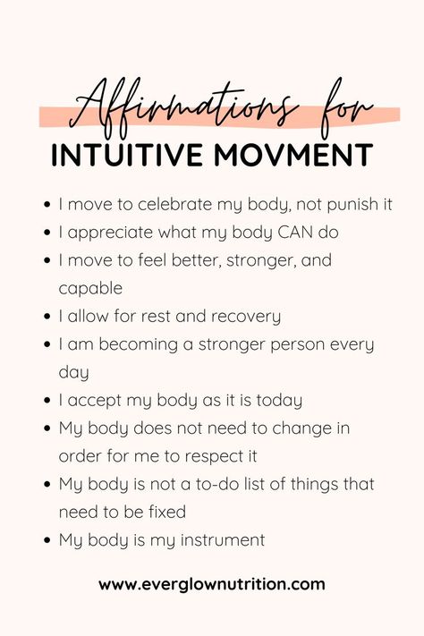 Find joy with movement. Exercise to celebrate your body, not punish it. Healthy Movement Quotes, The Joy Of Movement, Daily Movement Quote, Joyful Movement Ideas, Body Positive Exercise, Body Movement Quotes, Quotes About Movement, Body Neutrality Affirmations, How To Find Joy