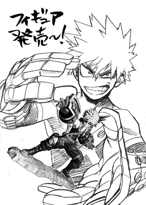 bakugou katsuki horikoshi sketch Hero Sketch, Manga Pannel, Mha Manga, Mha Art, Goof Troop, Bakugou Manga, Katsuki Bakugo, Katsuki Bakugou, Wallpaper Animes