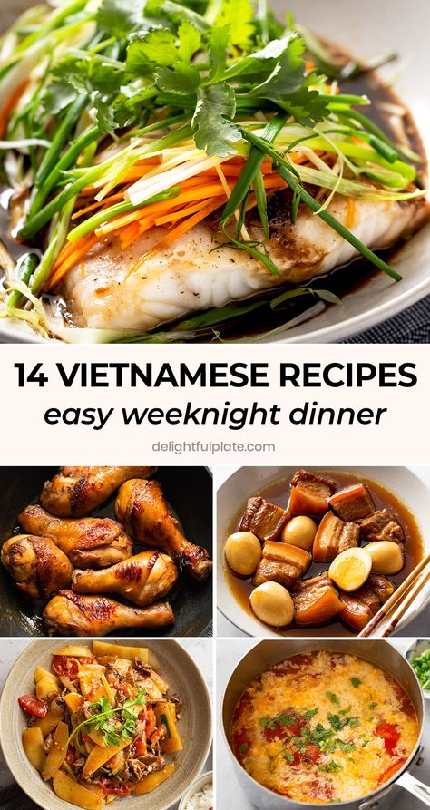 Vietnamese Dinner, Easy Asian Dishes, Nem Nuong, Easy Vietnamese Recipes, Vietnamese Dishes, Asian Dinner Recipes, Asian Dinners, Viet Food, Vietnam Food