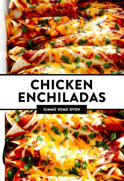 Enchiladas In Oven, Give Me Some Oven, Chemo Food, Authentic Chicken Enchiladas, Cheesy Dishes, Best Chicken Enchilada Recipe, Best Chicken Enchiladas, Easy Enchilada Recipe, Mexican Brunch