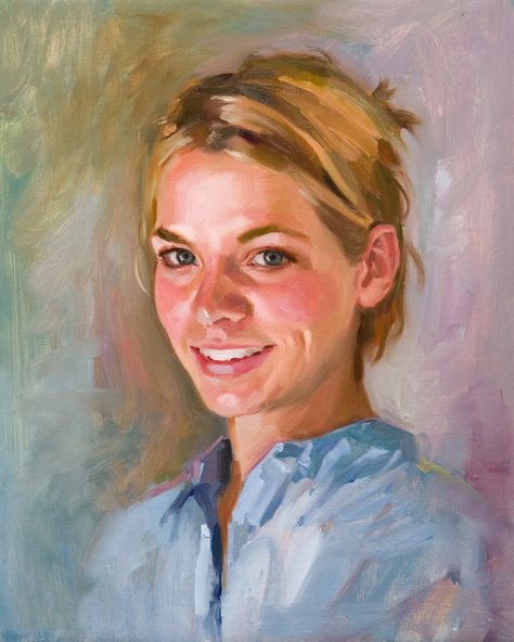 Portrait Backgrounds Ideas, Painted Portraits Acrylic, Backgrounds For Portraits Painting, Oil Painting Portrait Background, Acrylic Portraits Realistic, Portrait Oil Painting Tutorials, Portrait In Acrylic, Step By Step Portrait Painting, How To Paint Portraits In Oil