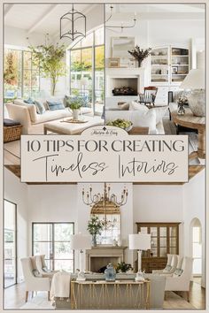 10 Tips for Creating Timeless Interiors Apartment 2 Bedroom, Mixed Dining Chairs, Timeless Decorating, Timeless House, Timeless Living Room, Timeless Interior Design, Weekly Inspiration, Timeless Interior, French Country Living Room