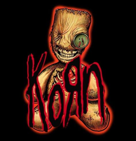 Korn Logo, Red