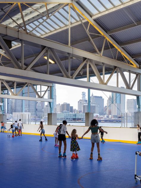 Roller Skating - Brooklyn Bridge Park - Brooklyn Bridge Park Outdoor Skating Rink, Roller Skating Rink, Ice Skating Rink, Roller Rink, Brooklyn Bridge Park, Skating Rink, Childrens Museum, School Trip, Field Day