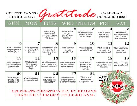 Daily Gratitude Calendar for December 2020 December Gratitude Log, Gratitude Calendar, Christmas Journaling, Gratitude Prompts, Gratitude Cards, Challenge Ideas, Gratitude Challenge, Daily Challenges, Daily Gratitude