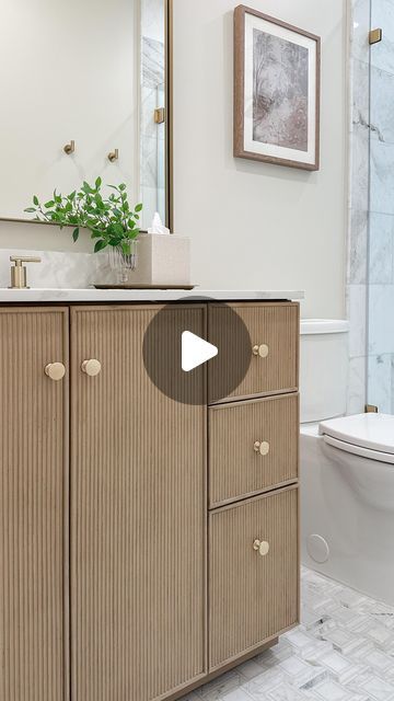 Bathroom upgrade from @wayfair! #WayfairPartner

I had my heart set on a fluted wood vanity for our bathroom remodel, and was so excited ... | Instagram Diy Fluted Vanity, Fluted Wall Bathroom, Fluted Bathroom Vanity, Fluted Bathroom, Fluted Vanity, Luxury Powder Room, 2024 Bathroom, Fluted Wood, Luxury Powder