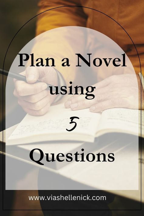 You can create an outline to write a novel starting from just 5 simple questions. Yes, you read that right, 5. These questions will help you understand who your hero is and what you need to brainstorm to get your story where you want it. If you are looking for writing tips to write your a novel, start here! Ideas For Novels, How To Start A Novel, How To Write A Novel, How To Write A Book For Beginners, Write Novel, Writing A Novel Tips, Start Writing A Book, Novel Writing Outline, Writing A Book Outline