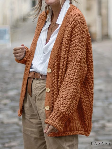 Knit cardigan outfit