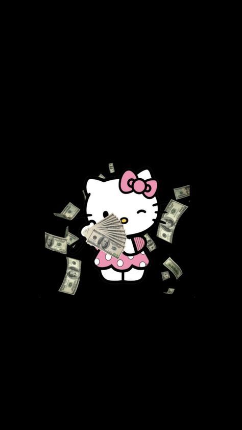 Hello Kitty Baddie Pfp, Goth Hello Kitty Wallpaper, Tapeta Iphone Tumblr, Vintage Hello Kitty Wallpaper, Cute Wallpapers Hello Kitty, Aesthetic Wallpaper Hello Kitty, Wallpaper Hello Kitty Aesthetic, Hello Kitty Wallpaper Iphone, Cats Being Funny