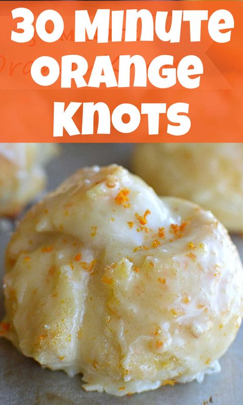 Quick Breakfast Ideas Sweet, Cute Easter Food Ideas Appetizers, Sweet Brunch Ideas Easy, Orange Knots Recipe, Sweet Breakfast Biscuits, Brunch Sweet Recipes, Breakfast Treats For Work, Easy Breakfast Sweets, Angeline Core