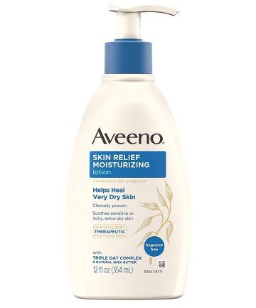 Aveeno Skin Relief 24-Hour Moisturizing Lotion Aveeno Body Lotion, Aveeno Skin Relief, Best Acne Products, Alat Makeup, Dry Winter Skin, Extra Dry Skin, Body Gel, Moisturizing Lotion, Body Lotions