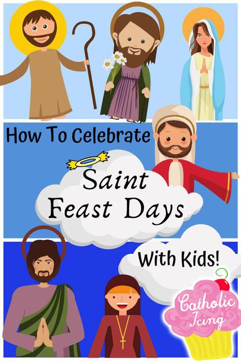 Saint Projects For Kids Catholic, All Saints Day Activities For Kids, Catholic Saints For Kids, Catholic Eucharist, Catholic Calendar, Homeschooling Crafts, Saint Timothy, Catholic Feast Days, Saints For Kids