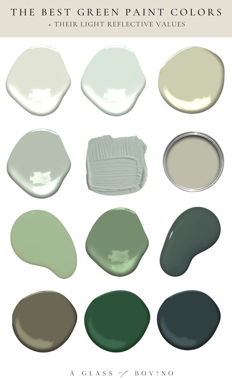 Best Green Paint Colors, Soft Green Paint, Breakfast Room Green, Light Green Paint, Wardrobes Bedroom, Palette Green, Chameleon Color, My Own Home, Behr Paint