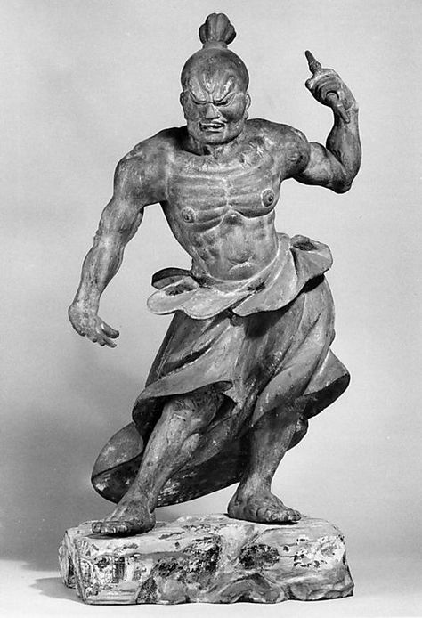 IMAGES NIO GUARDIANS | The Metropolitan Museum of Art - Temple Guardian (Nio, one of a pair) Nio Guardian, Temple Guardian, Temple Guard, Martial Arts Photography, Japanese Statue, Japanese Buddhism, Kamakura Period, Asian Sculptures, 17th Century Art