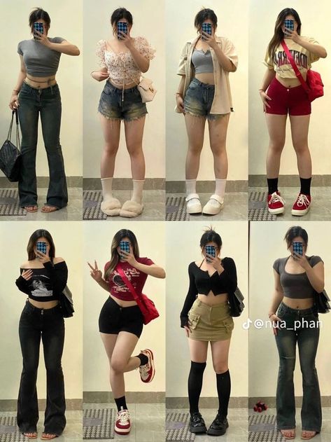 Chubby Outfit Ideas, Chubby Girl Outfits, Chubby Style, Curvy Casual Outfits, Mode Kawaii, Výtvarné Reference, Chubby Fashion, 사진 촬영 포즈, Swaggy Outfits