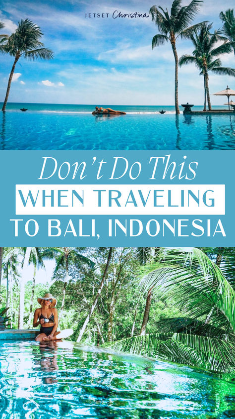 If you’re planning a trip to Bali for the first time, I’m so excited for you! Navigating this island can definitely be overwhelming for people! Avoid these travel mistakes and misconceptions about Bali to enjoy the most of this beautiful tropical paradise. #Bali #BaliTravelGuide #TraveltoBali #BaliIndonesia #TravelTips #SummerEssentials #SummerBucketList Planning A Trip To Bali, Bali Travel Route, Best Beaches In Bali, Vacation In Bali, Traveling To Bali, Where To Go In Bali, Bali Trip Planning, Bali Travel Ideas, What To Do In Bali