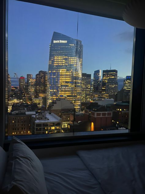 City skyline aesthetic | boston city Apartments In Boston, Boston Aesthetic Apartment, Boston Apartment Aesthetic, City Skyline Aesthetic, Aesthetic City View, Boston Lifestyle, Skyline Aesthetic, Aesthetic Boston, Boston Aesthetic