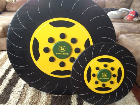 john deere bunk bed tires John Deere Boys Room, John Deere Bed, John Deere Crafts, John Deere Bedroom, Bed Backboard, John Deere Room, Tractor Room, Tractor Bed, Backboards For Beds