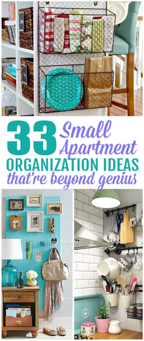 Some people might prefer living in a small-spaced house or an apartment and to keep it tidy is quite a challenge. That's why we want to share the best ideas for small apartment organization and make space for your house or apartment. Ideas For Small Houses Space Saving, Space Saving Ideas For Studio Apartment, Organization For Tiny Homes, Small Apt Storage Ideas, Free Organization Ideas, How To Organize A Small House, Organization For Small Homes, Storage Ideas For Small Apartments, Small Apartment Organizing