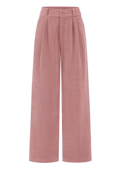 PRICES MAY VARY. Tips: These Soft Thick Women's Pants Have No Elasticity In the Waist, Please Choose a Larger Size If Necessary. Womens Corduroy Pants Are Made From 70%Chenille, 25%Polyester, 5%Elastane Materials For Warmth And Comfort On Cold Days. Corduroy Wide Leg Dress Pants Have a Structured Drape Features: Women's Corduroy Pants/ Wide Leg Pants Woman/ Dress Pants Women/ High Waisted Pants For Women/ Womens Trousers/ Business Casual Pants For Women/ Straight Leg Pants For Women/ Fall Pants/ Non-stretch Wide Leg Corduroy Pants, Pink Wide Leg Corduroy Pants, Pink High Waist Corduroy Bottoms, Wide Leg Pants Business Casual, Winter Pants For Women, Trendy Pants For Women, Pants For Petite Women, High Waisted Pants Work, Womens Winter Pants