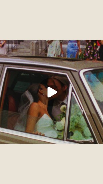 Justin & Steph Ziebell | American Rose Films on Instagram: "Renting a vintage getaway car is a sure fire way to feel like you’re in an indie love story 🥹 what are your tips for a cinematic wedding? ⁣
⁣
⁣
#super8 #super8wedding #super8videographer⁣
 ⁣
super 8mm | super 8 wedding video | super 8 wedding videographer | connecticut wedding videographer | new england wedding videographer | home movie wedding video | vintage wedding |" Vintage Getaway Car, Indie Love, Super 8 Wedding, Movie Wedding, Super 8mm, Cinematic Wedding, Home Movie, Wedding Movies, New England Wedding