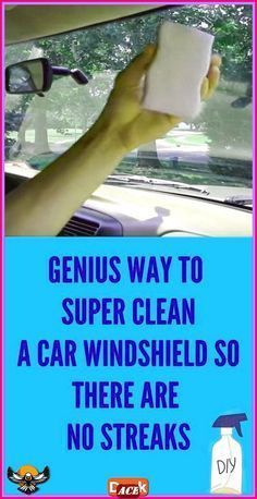 Clean A Car, Clean Car Windshield, Car Cleaning Tips, Cleaning Car Windows, Diy Car Cleaning, Clean Windshield, Windshield Cleaner, Car Cleaner, Easy Cleaning Hacks