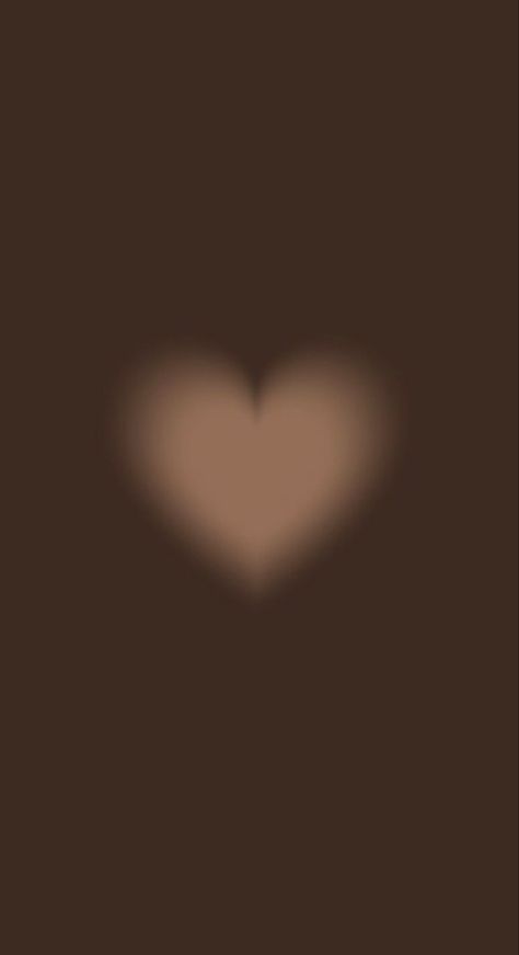 Heart Wallpaper, A Heart, Dark Brown