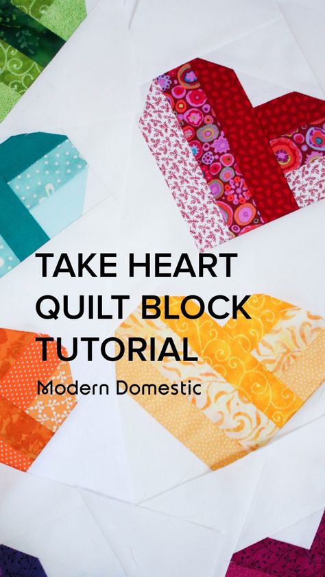 Valentine Quilt Blocks Heart Patterns, X Quilt Block Pattern, Scrappy Heart Quilt Block Pattern, How To Make A Heart Quilt Block, Patchwork Hearts Pattern, Heart Blocks Quilt Ideas Patterns, Easy Heart Quilt Blocks Free Pattern, Quilted Hearts Pattern, Valentine Quilt Blocks