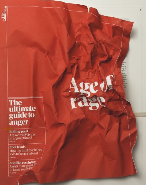 Age of rage | Tomato Kosir | The Guardian | D&AD Awards 2020 Shortlist | Magazine Front Covers | D&AD Magazine Front Cover, Magazine Ideas, Buch Design, 타이포그래피 포스터 디자인, Newspaper Design, Magazine Layout, Print Magazine, The Plan, Typography Poster