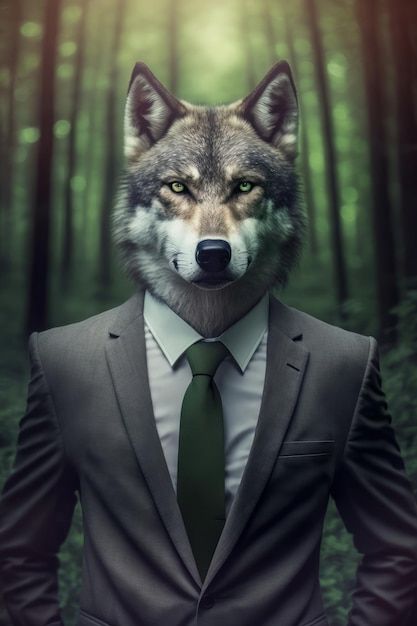 Photo generative ai illustration anthrop... | Premium Photo #Freepik #photo #zoology #wolf #fauna #wild-life Alpha Wolf Quotes, Quotes For Confidence, Drawing Wolf, Wolf Drawings, Wolf Designs, Photography Wildlife, Alpha Wolf, Wolf Drawing, Wolf Design