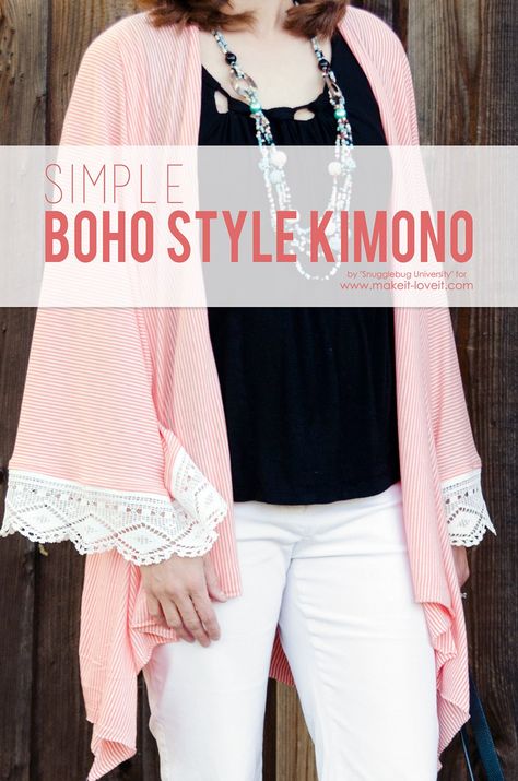 Pioneer Girl Costume, Simple Boho Style, Diy Boho Clothes, Diy Kimono, Outfit Essentials, Diy Boho, Super Outfit, Kimono Pattern, Boho Kimono