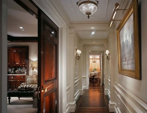 Pineapple House, Corridor Design, Hallway Designs, 아파트 인테리어, Style Deco, New York Apartment, Luxury Homes Interior, Dream House Interior, Exterior House