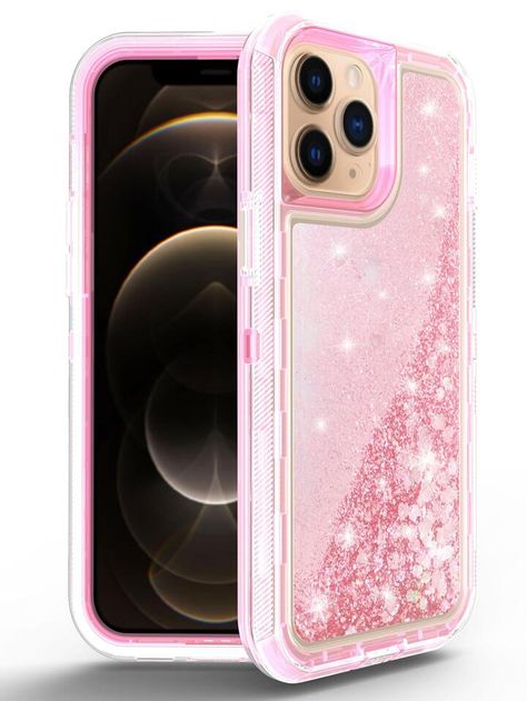 Pink Glitter Phone Case, Funny Day Quotes, Glitter Phone Case, Glitter Phone Cases, Rose Bonbon, Pink Phone Cases, Pink Collar, Pink Collars, Mobile Phone Case