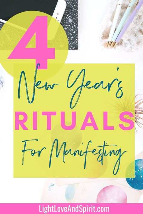 4 New Year's Rituals For Manifesting - What to do on new years eve. How to let go in 2020. What should I do one new years eve. How to write a letter to the universe on new years. #newyears2020 #manifest #lawofattraction #letgo #burnbox What Is Energy, Intuitive Life Coach, New Years Traditions, Soul Growth, Making A Vision Board, Become Wealthy, Psychic Development, Happy New Year Everyone, Energy Healer