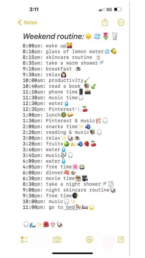 Perfect Weekend Morning Routine, Weekend Routines, Holiday Routine, Good Apps For Iphone, Weekend Routine, Middle School Essentials, Routine School, School Routine For Teens, Room Checklist