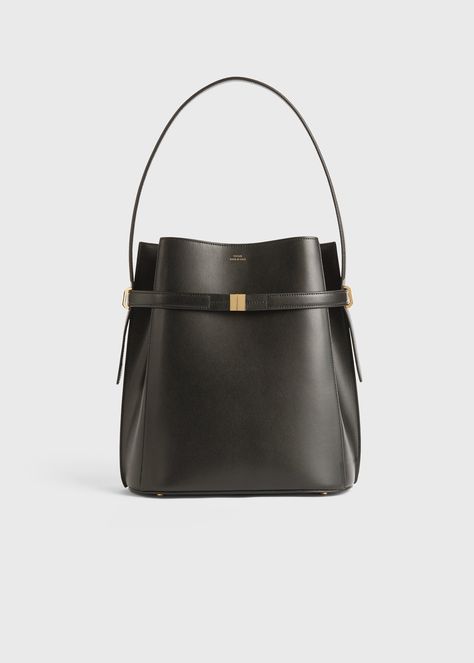 Leather Bucket Bags, Toteme Bag, Bison Board, Bag Wishlist, Elegant Belt, 2024 Fits, Beauty Bags, Fall 24, Bucket Bags