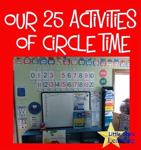 Little Stars Learning: Our 25 Activities of Circle Time Prek Circle Time Activities, Circle Time Kindergarten Activities, Time Fillers For Preschoolers, Back To School Circle Time Activities, Circle Time Kindergarten, Eyfs Circle Time Activities, Circle Time For Kindergarten, Circle Time Activities For Preschool, Kindergarten Circle Time Activities