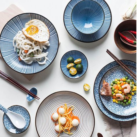 Japanese HENGFENG Style Ceramic Dinner Plate Wholesale set Large Big Plate for restaurant cantee use Artistic Kitchen, Classic Plates, Elegant Plates, Dinner Plate Set, Solid Shapes, Family Dining, Ceramic Dinnerware, Romantic Dinners, Dinner Plate Sets