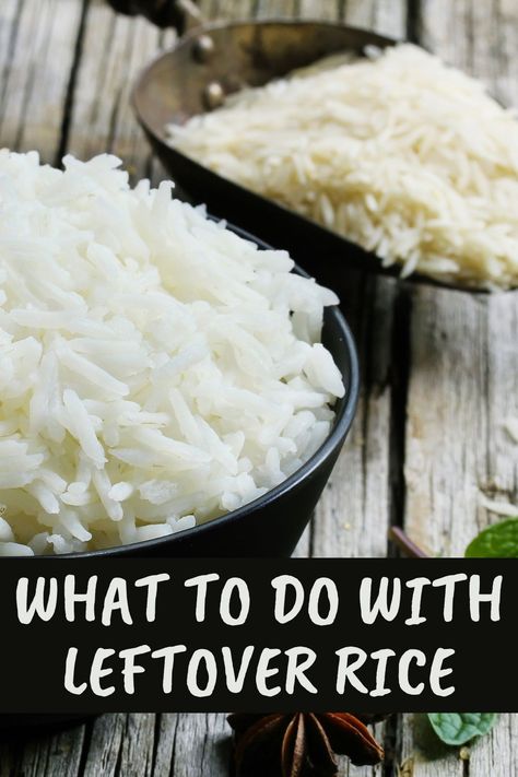 What To Put On White Rice, Uses For Leftover Cooked Rice, Things To Do With White Rice, Ideas For Leftover Rice, Cooked White Rice Leftovers, What To Do With Cooked Rice, What To Do With Leftover White Rice, Leftover Sticky Rice Recipe, Leftover Chinese Rice Recipes